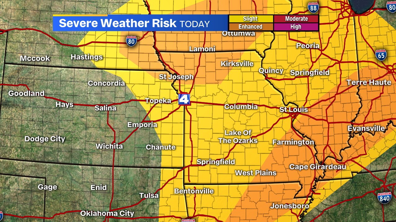 Here is the mid-morning... - Meteorologist Karli Ritter | Facebook