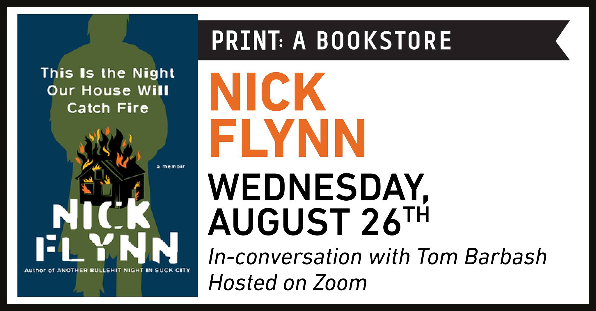 Nick Flynn with Tom Barbash