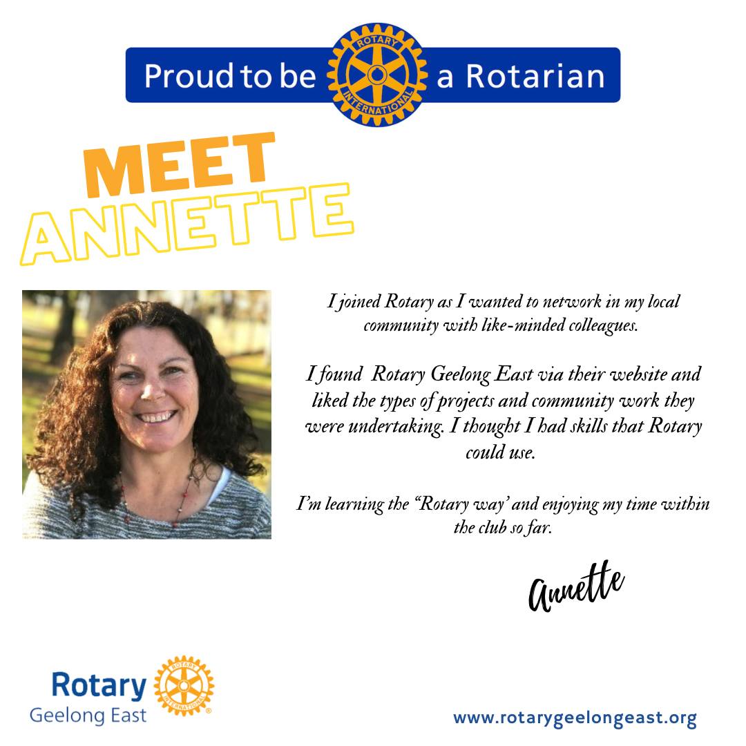 Say Hi to one of our newest... - Rotary Club of Geelong East