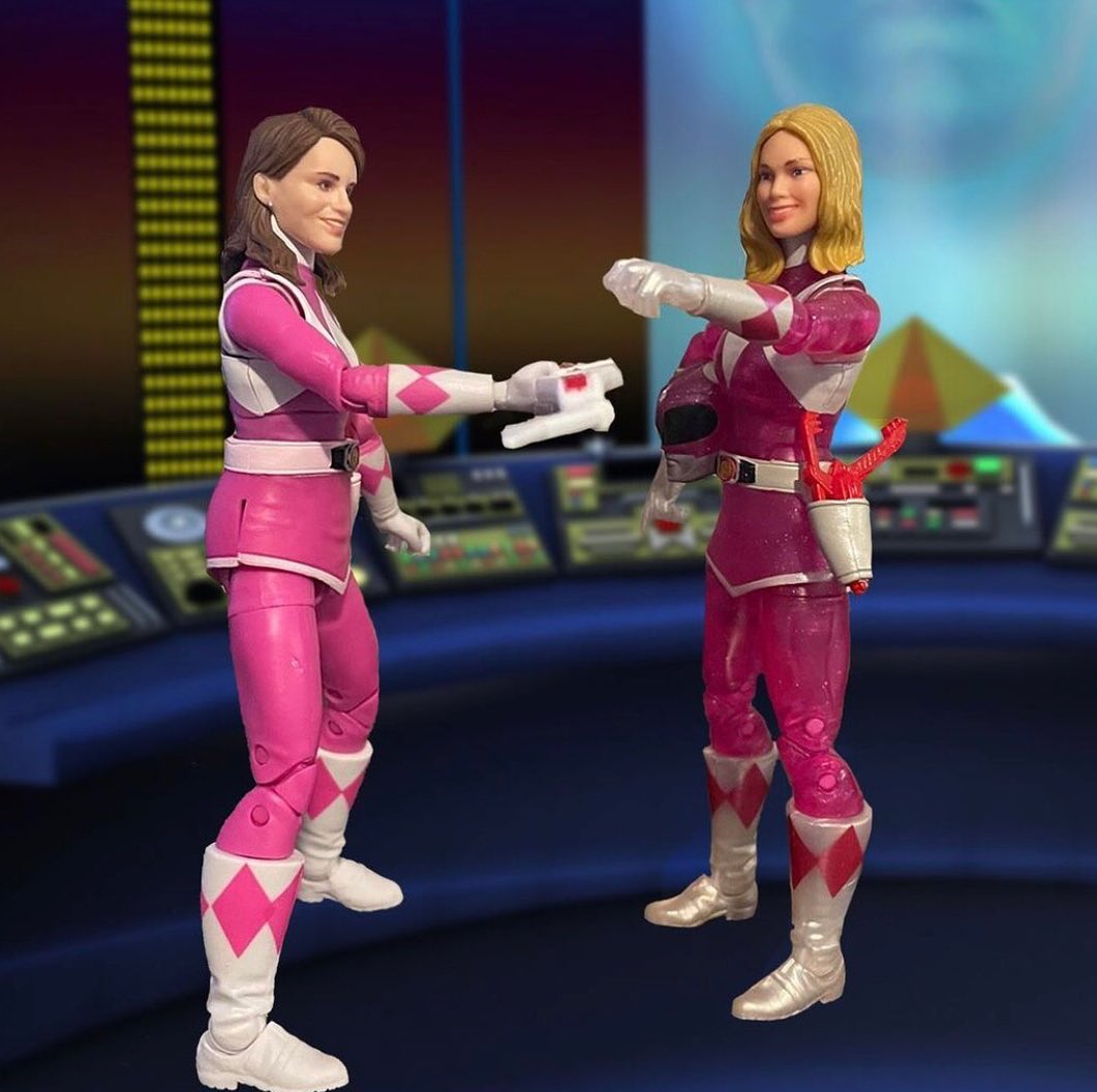 When the Pink Rangers #TeamUp, you... - Catherine Sutherland