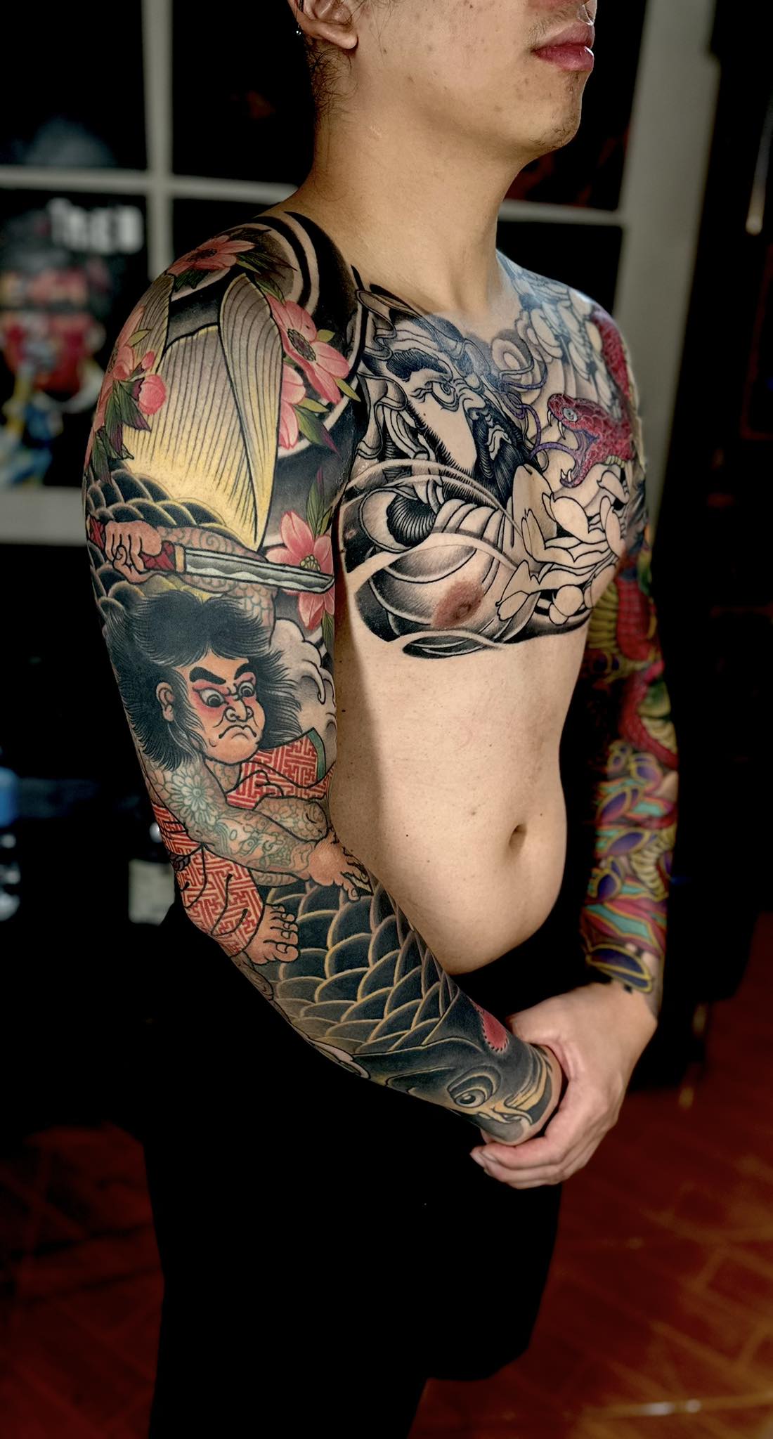 Kintarō Artwork by Horiren, the First #horiren1st #tattoo