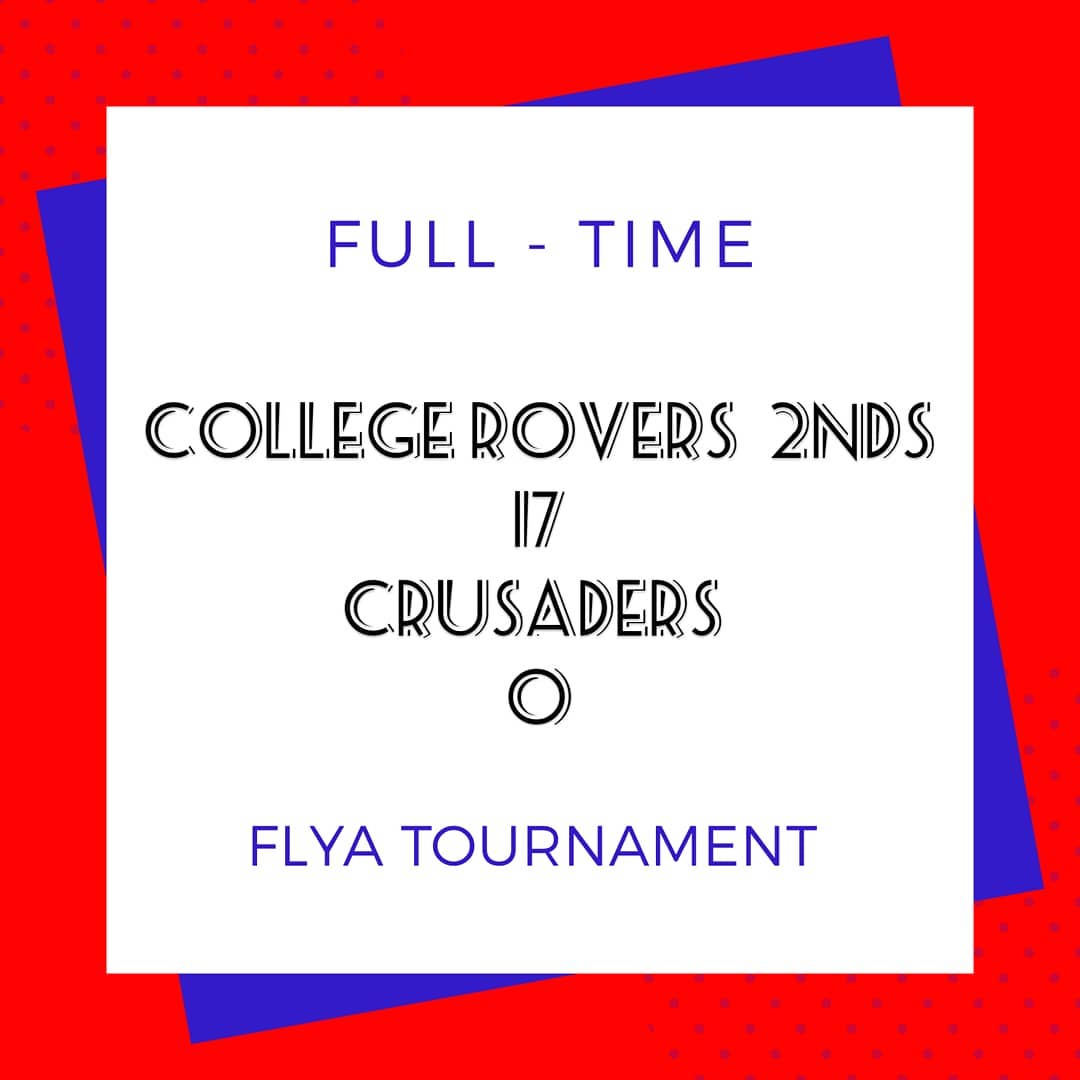 College Rovers Rugby Club - 🔵🔴⚪ The boys have done us Proud 💪. Full ...
