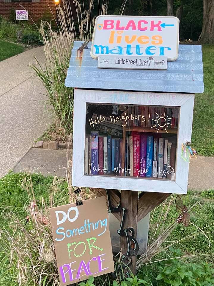 The horrific death of George Floyd... - Little Free Library
