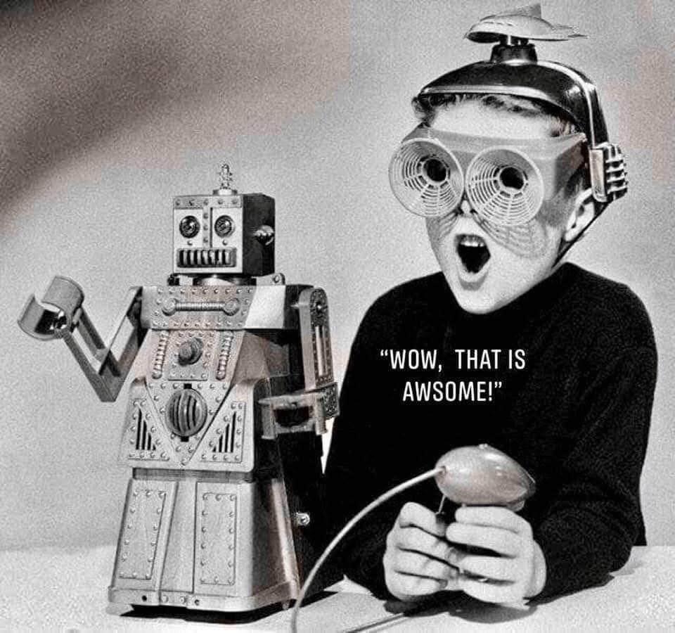Vintage Robert the Robot Toy from 1954