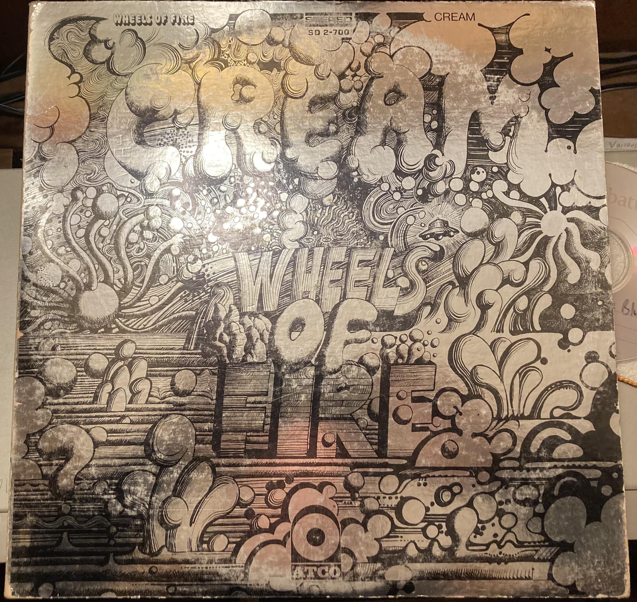 Cream's 1968 album, 'Wheels of Fire' is reissued as a well-priced