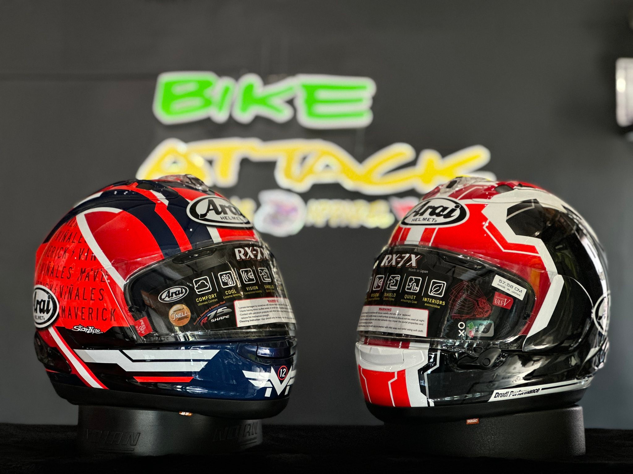 PTPA Arai RX7X Available on hand, ready to ship / store pick up