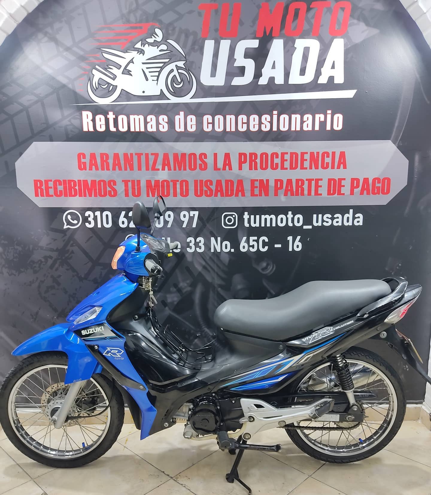 🏍️SUZUKI VIVA R 115 MODELO 2013... - Motos - Sebastián E.