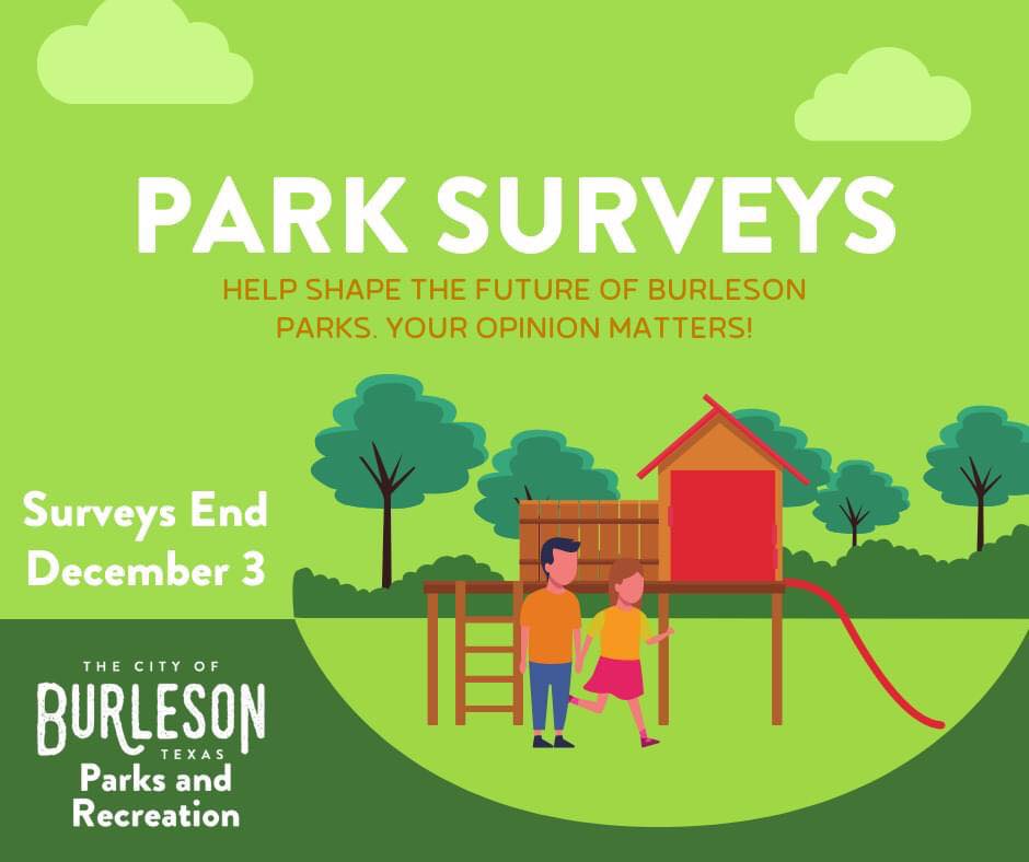 There's still time to help... - Burleson Parks and Recreation