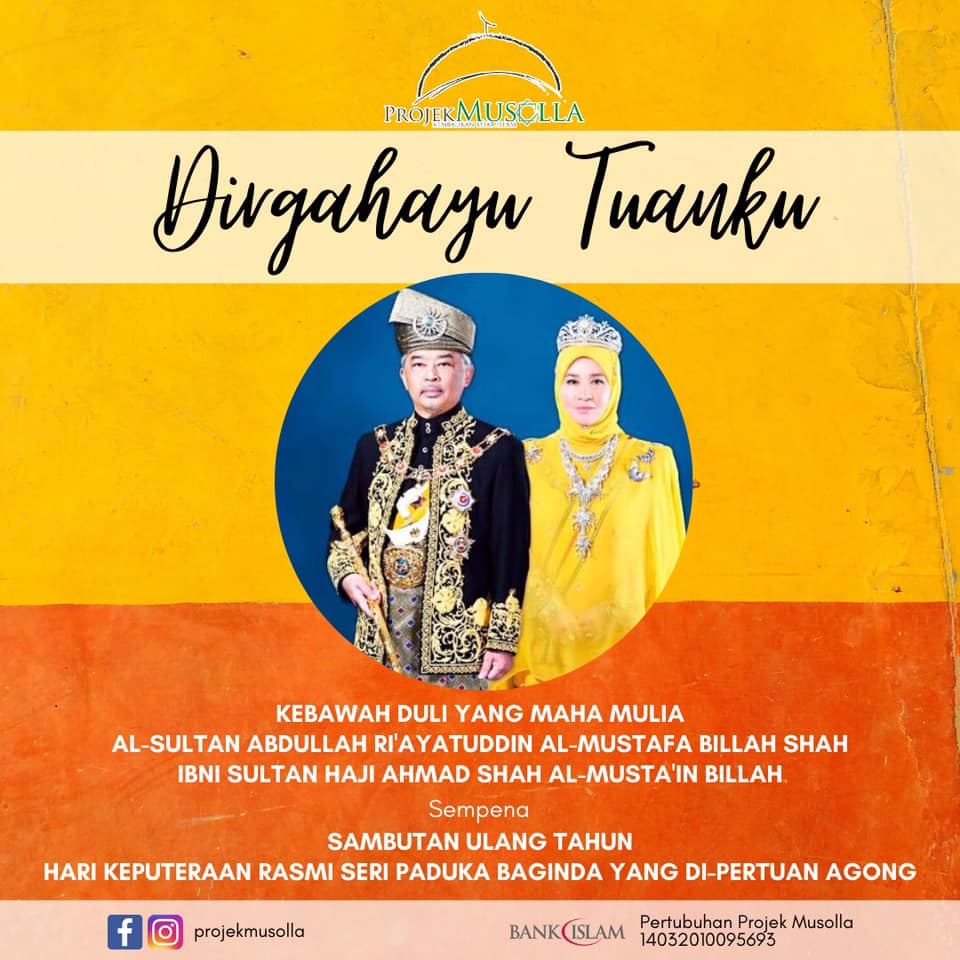 Projek Musolla - Daulat Tuanku! Merafak Sembah dan... | Facebook
