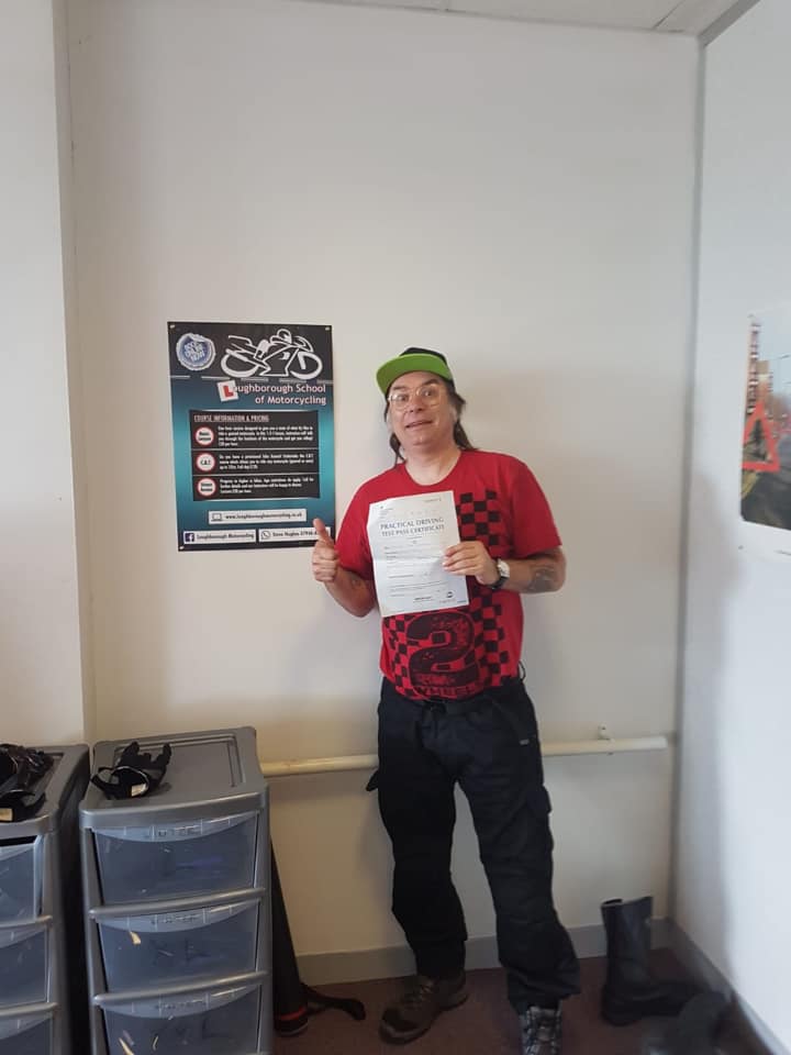 A big well done to... - Loughborough School Of Motorcycling