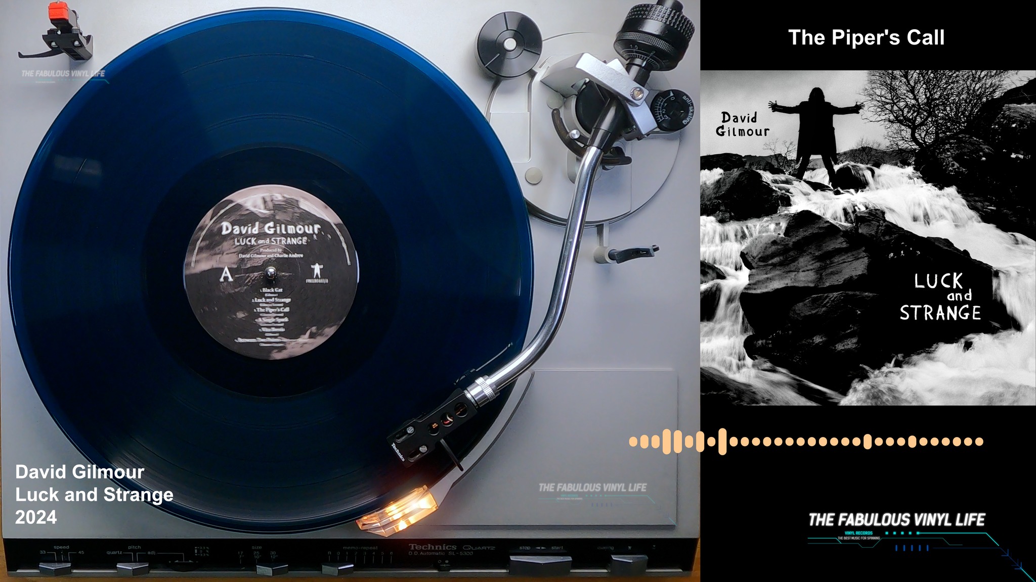 DAVID GILMOUR the new album LUCK AND STRANGE - 2024 The 2024 album 