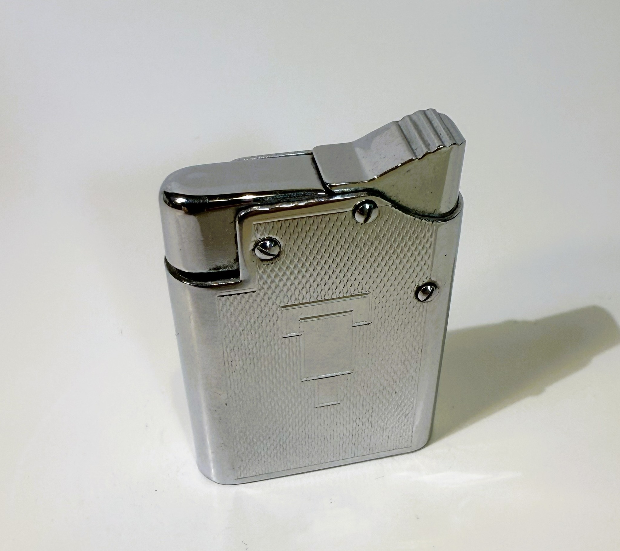 Vintage Benlow Master automatic pocket petrol lighter