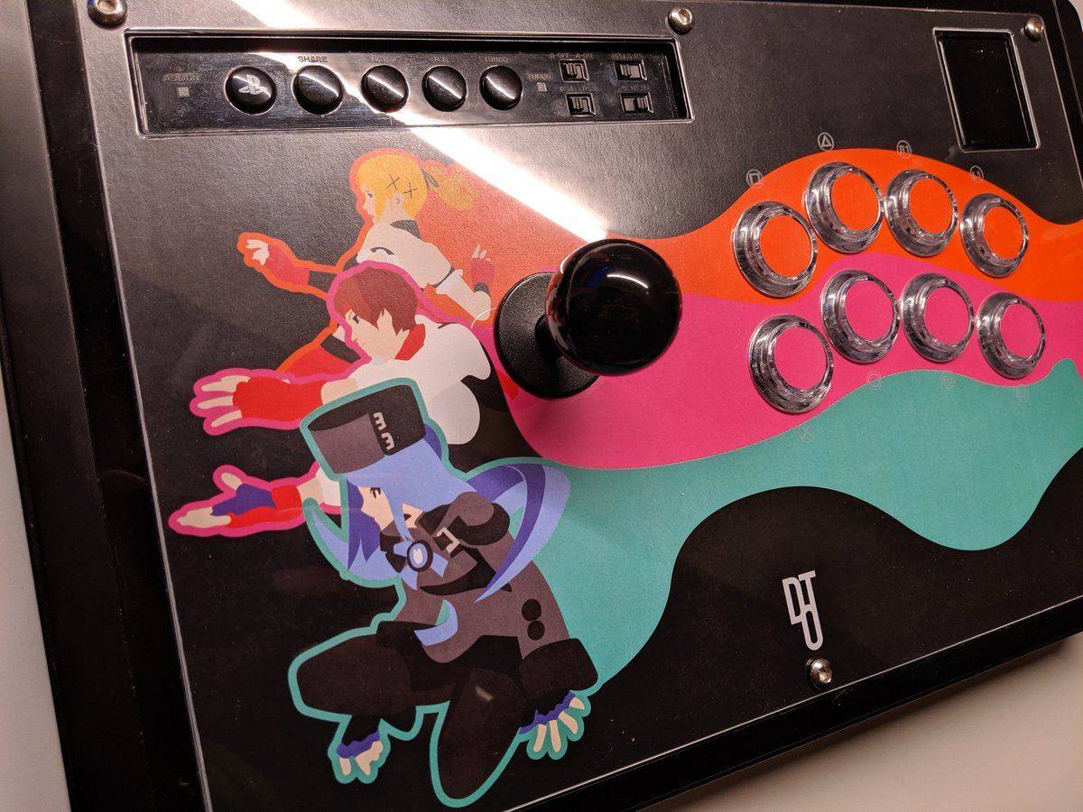 Glad we were able to protect this amazing Hori RAP N artwork from