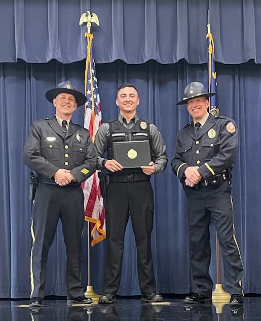 Lodi Police Department's Officer Maricruz Gonzalez completes field