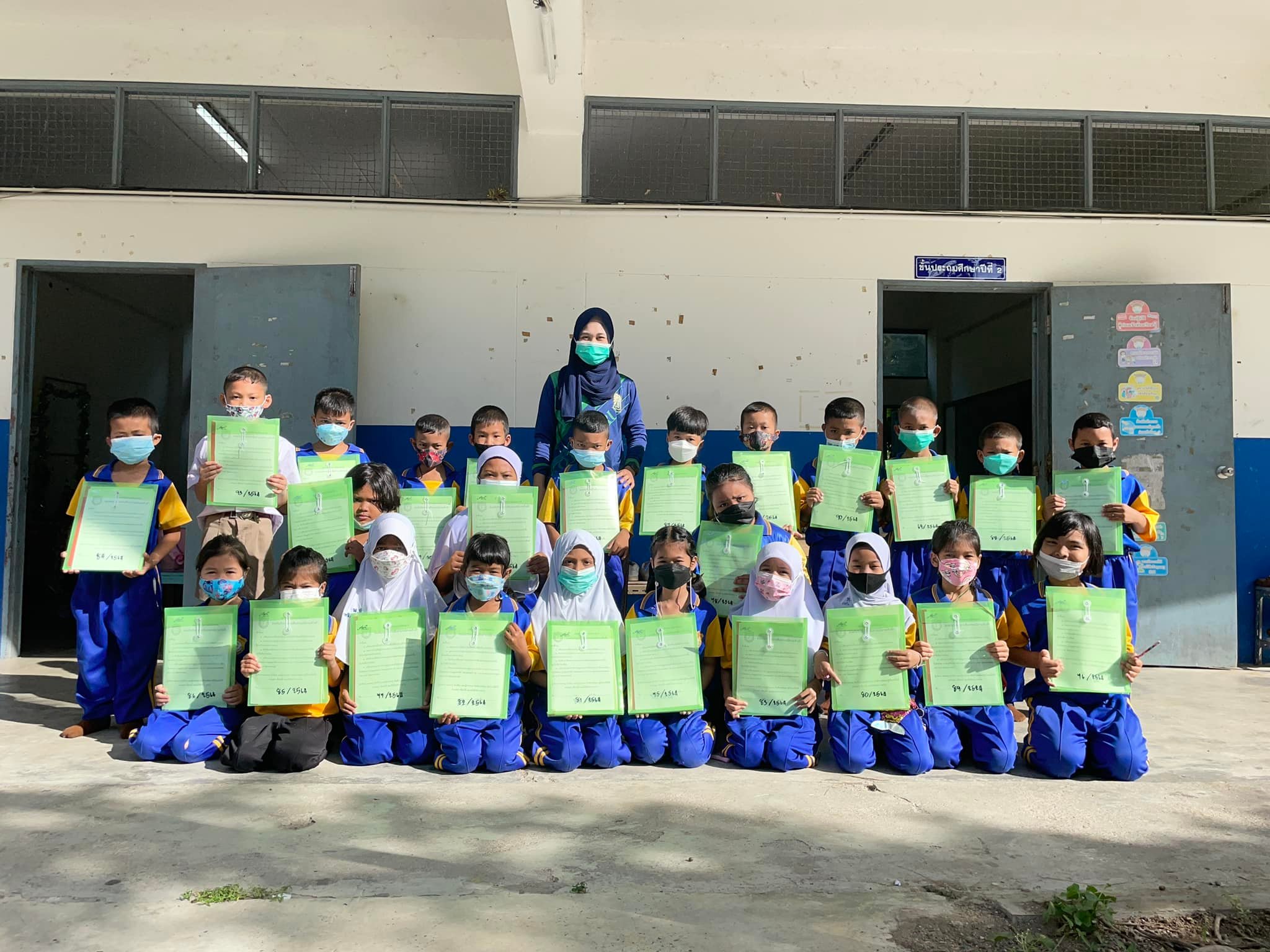 กิจกรรมมอบชุดแบบฝึกบัญชีค... - English corner by teacher moona