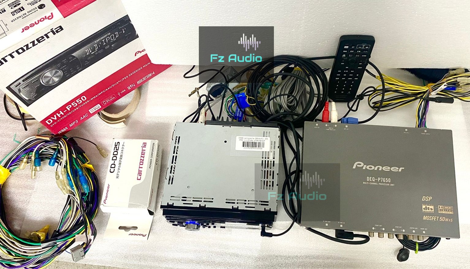 DSP Pioneer DEQ P7650 Digital 5.1-Channel Audio Processor (DSP