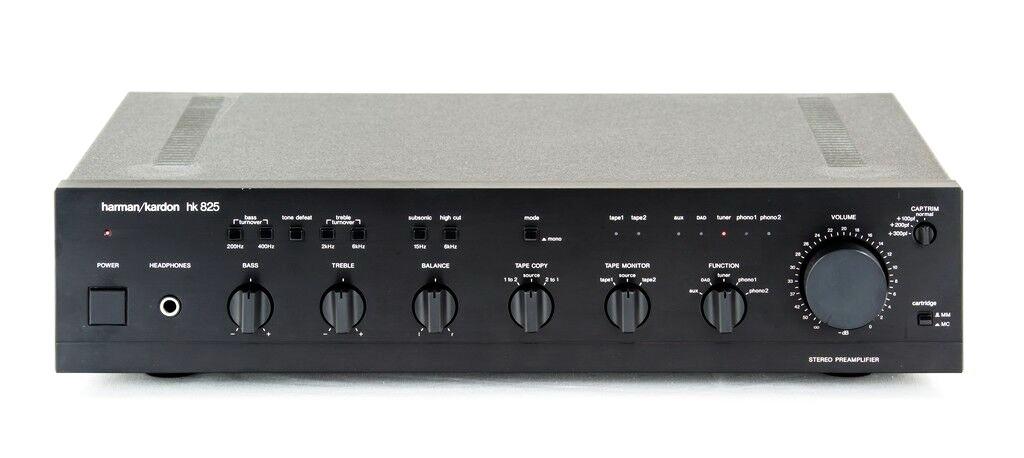 harman/kardon hk 825 ステレオプリアンプ 名機 harman/kardon