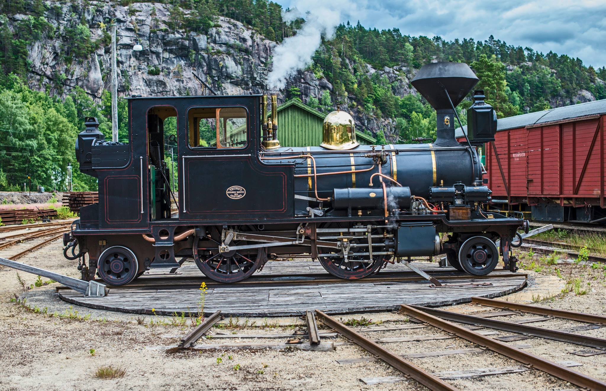 Another of our 'Collection X' locos has been transported to it's