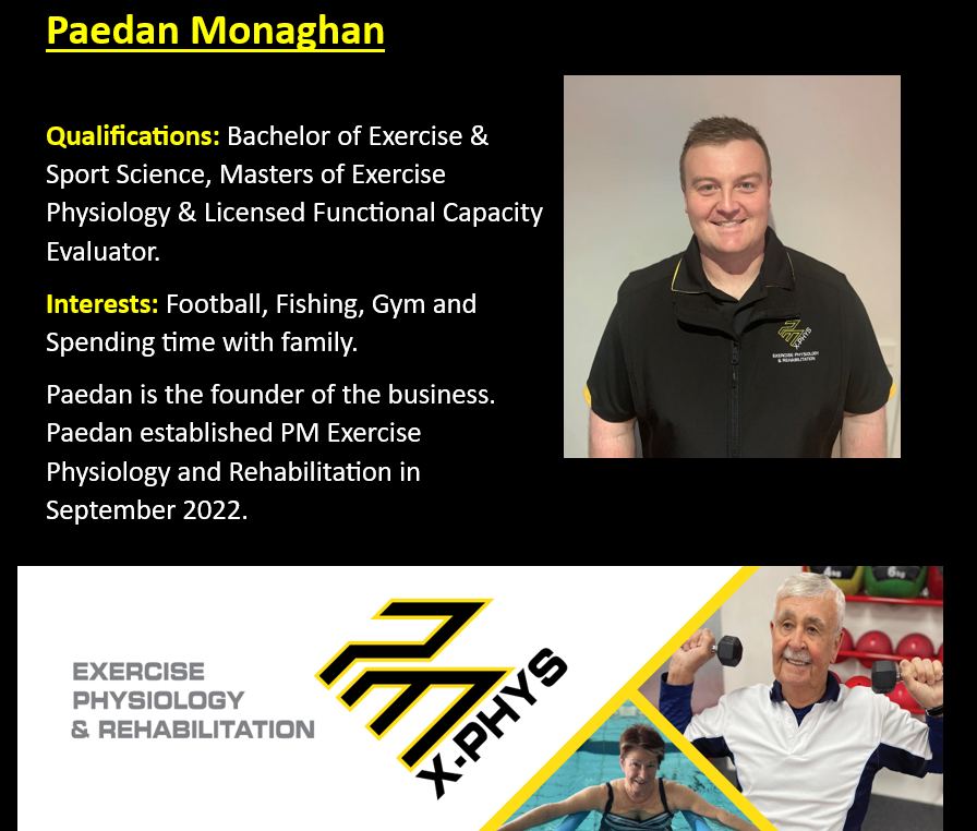 Paedan Monaghan... - PM Exercise Physiology & Rehabilitation | Facebook