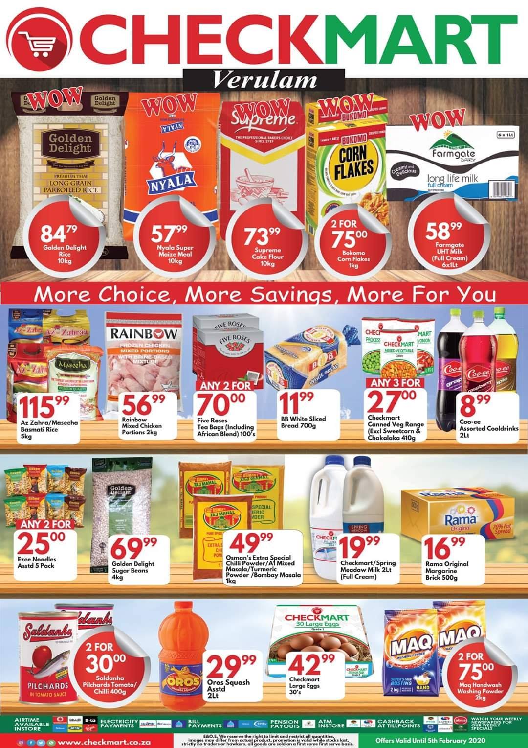 More MEGA SAVINGS just for you... - Checkmart Supermarket