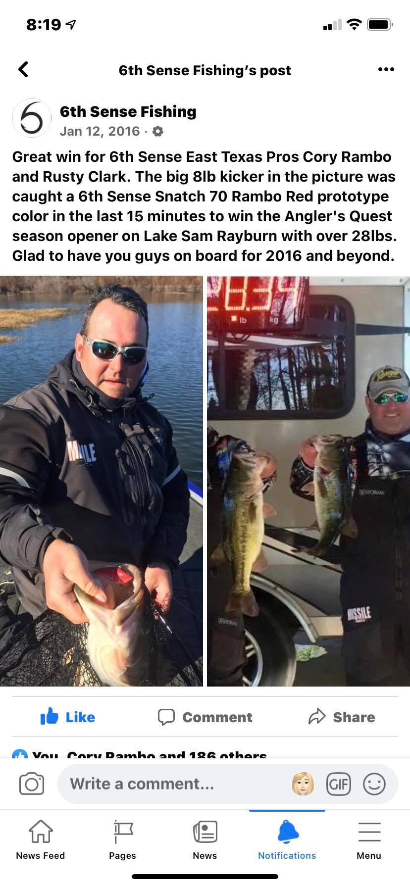 Rambo Outdoors - 6 years ago, Cory Rambo debuted the 6th... | Facebook