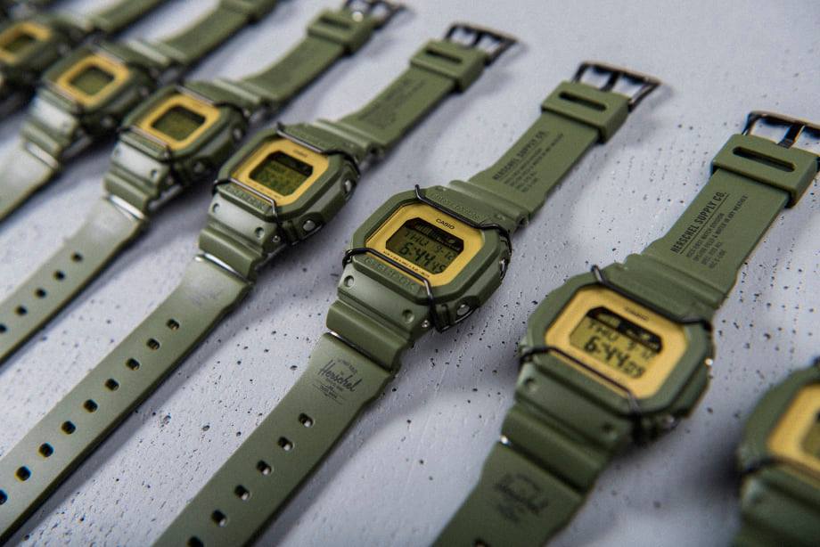 Get up early and go longer with CASIO G-SHOCK for Herschel Supply
