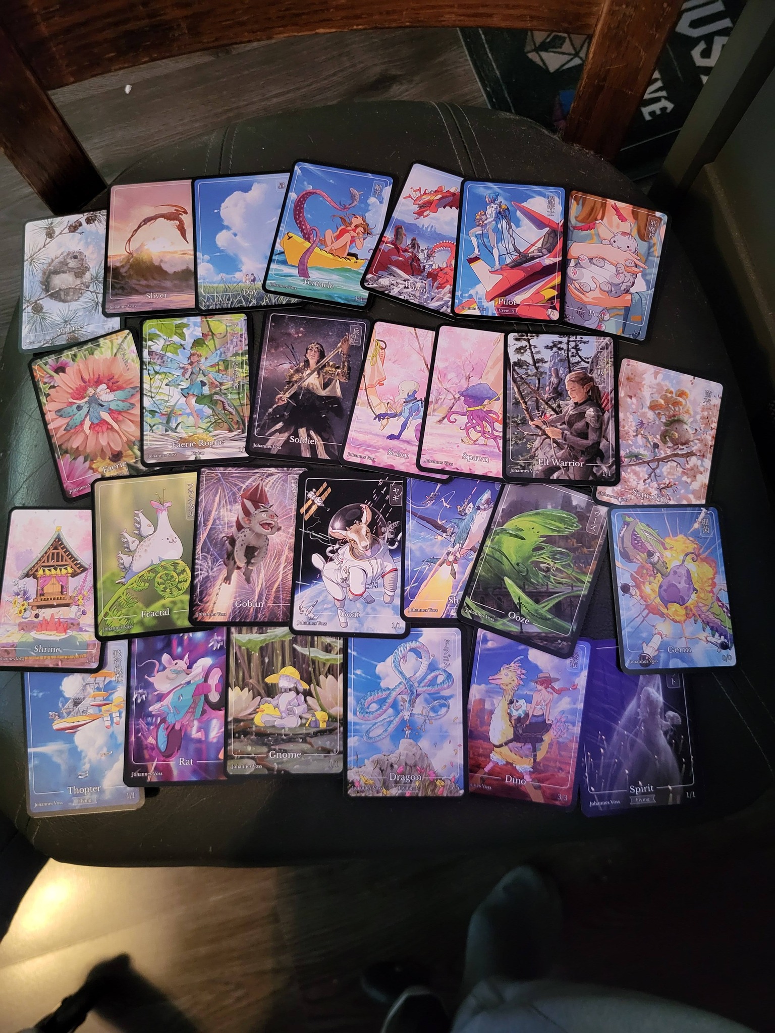 Johannes Voss Kickstarter tokens and signed cards review