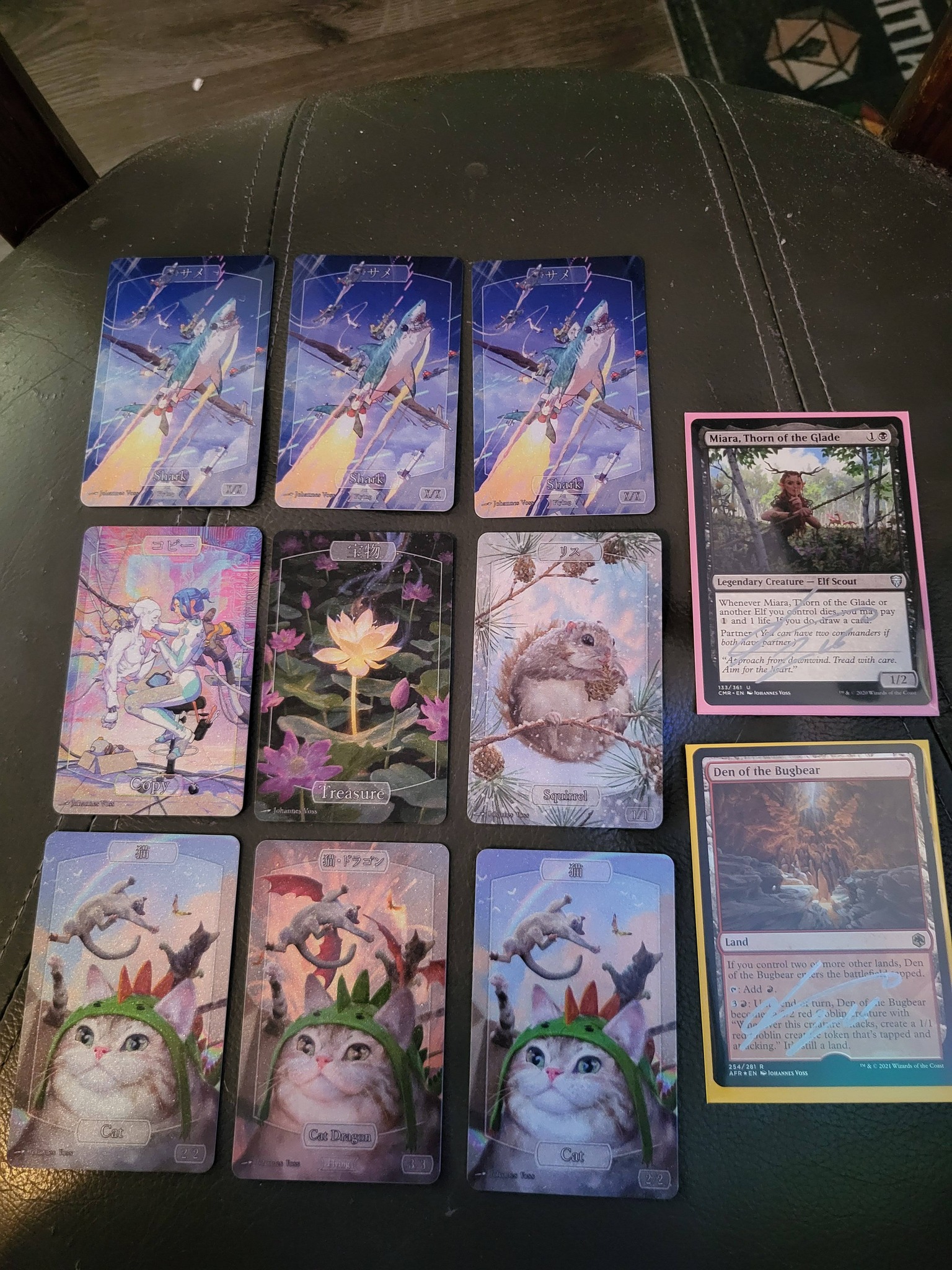 Johannes Voss Kickstarter tokens and signed cards review