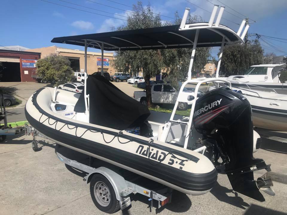 RIB Rescue - Naiad 5.4m. For Sale! Great mid sized all...