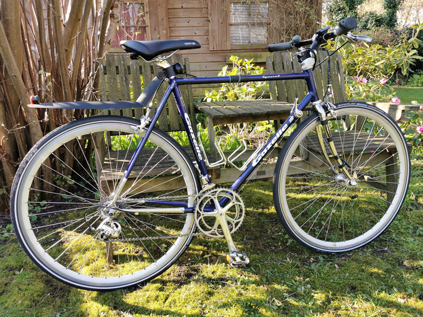 1980s Gazelle Champion Mondial bike with Shimano 600 groupset