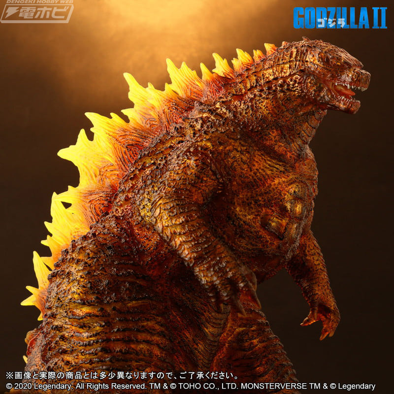 Translucent 27 CM Burning Godzilla 2019 X Plus Surfaces On Shonen