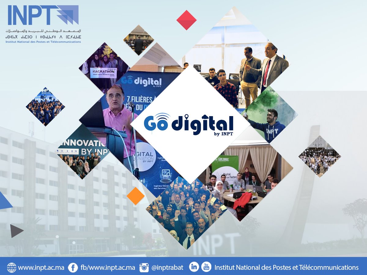Positionné en tant qu'école référence du #digital, l'#INPT a instauré ...
