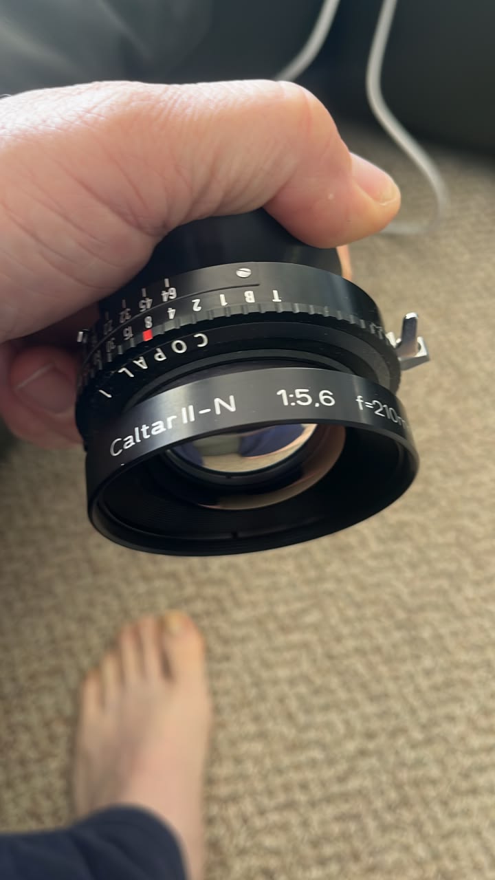 Caltar type-s 150mm f5.6 & caltar ii-n 210mm ff5.6 mc