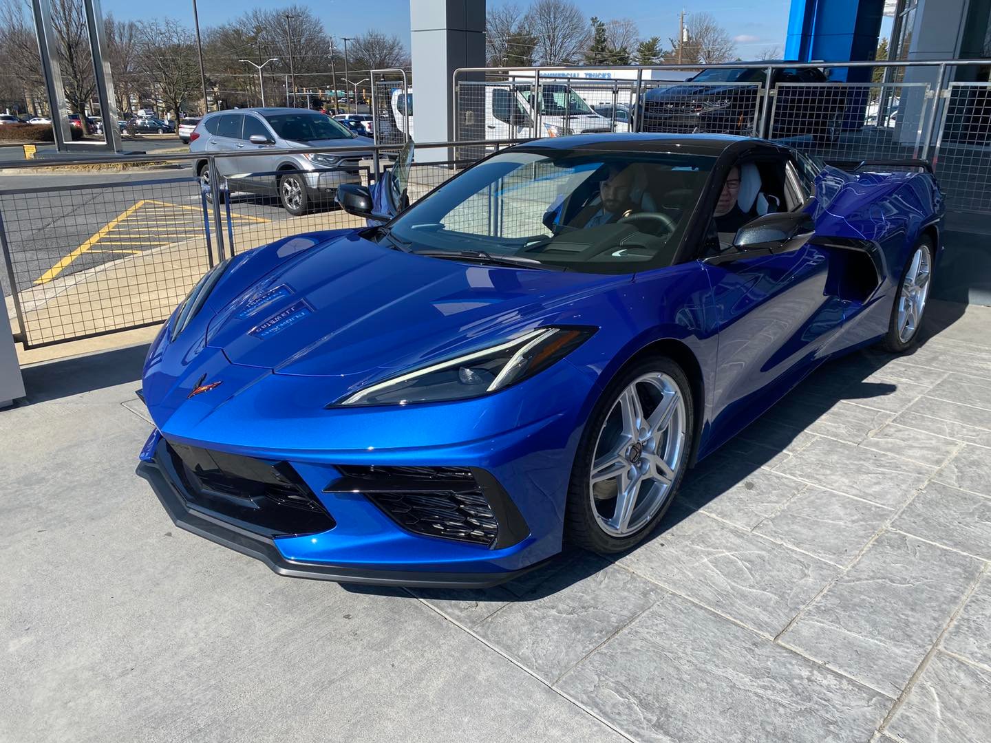 Corvette Furman delivers new 2022 Corvette Z51 convertible to