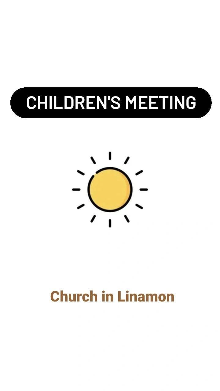 But Jesus said, Allow the little... - Church in Linamon
