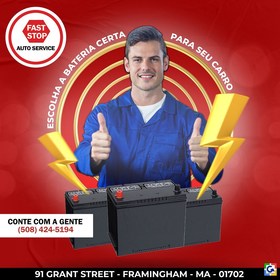 Fast Stop - 🛑 Fast Stop Auto Service 🛑 . 🔋 Escolha a...