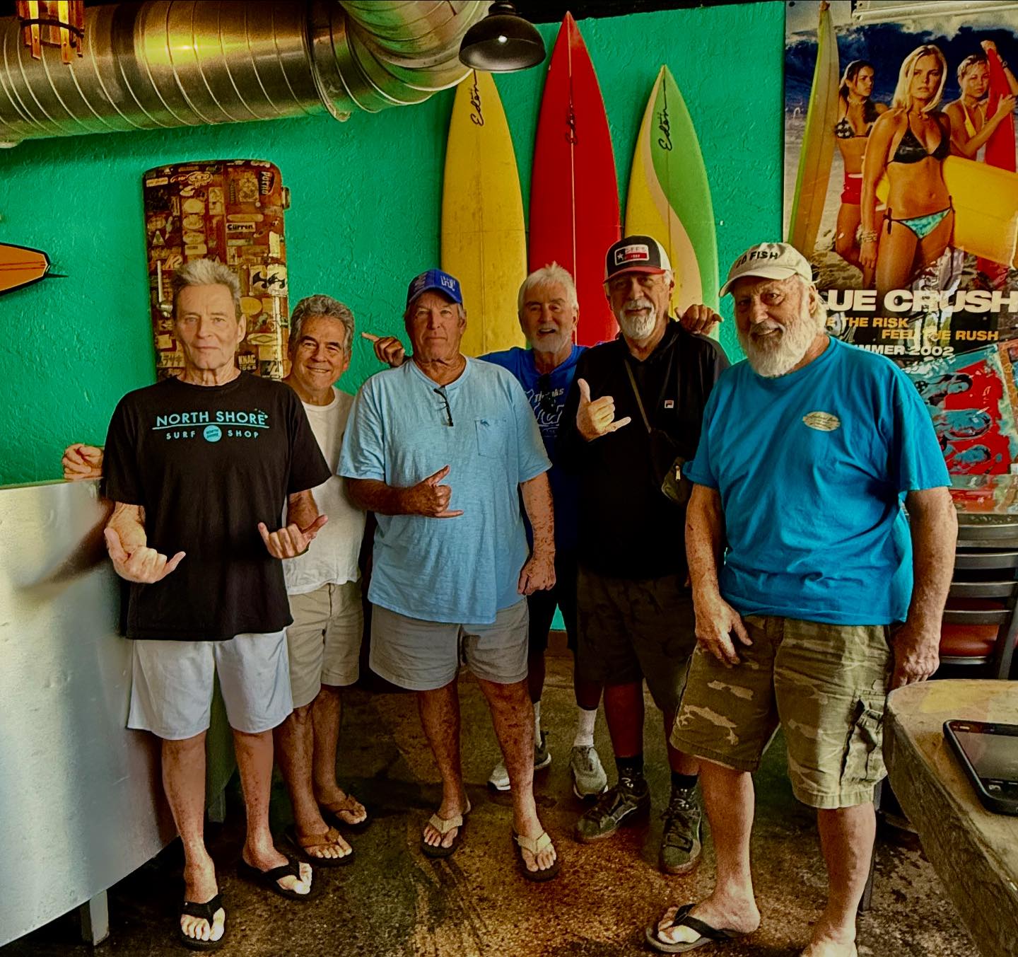 Mark - Had a great time with some legendary North Shore board builders ...