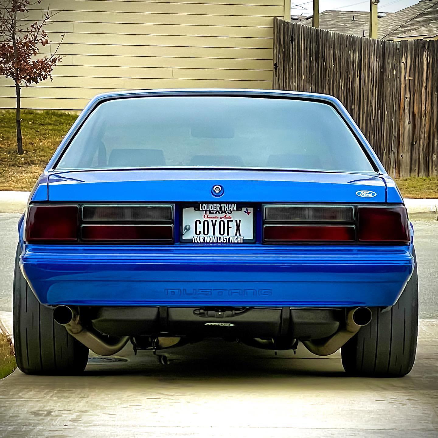 Foxbody - 🐺🔵 @coyote_notch_project 🐏 5️⃣0️⃣⛽️ #50gang #mustang #ford # ...