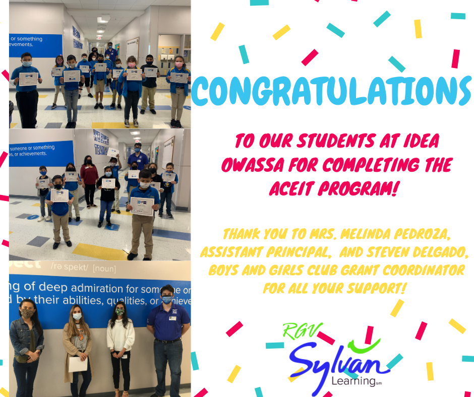 Sylvan Learning - 🎉 Congratulations to all our students...