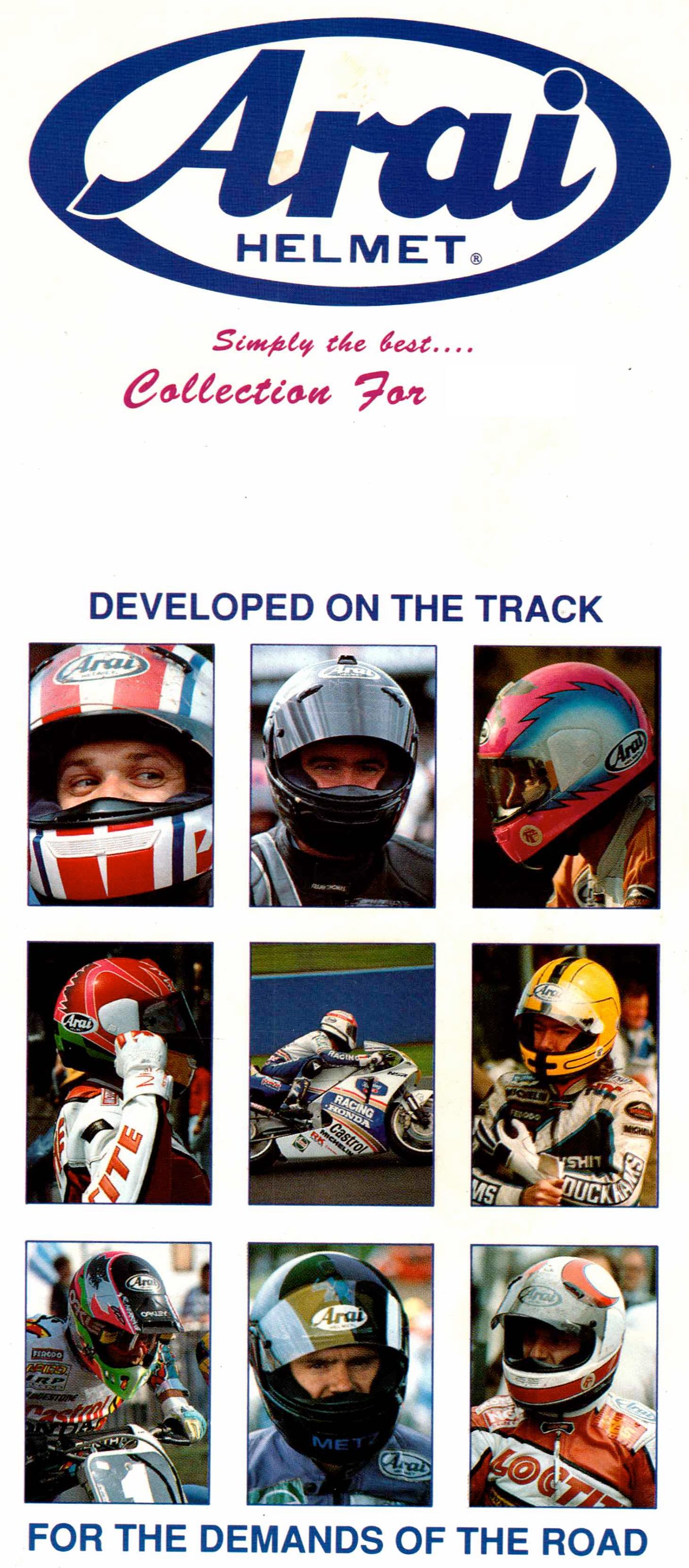 arai helmet names Quantum-X Pearl Black keeping the rider cool and helping to reduce fogging Famous Crash Helmets: Lewis Hamilton's