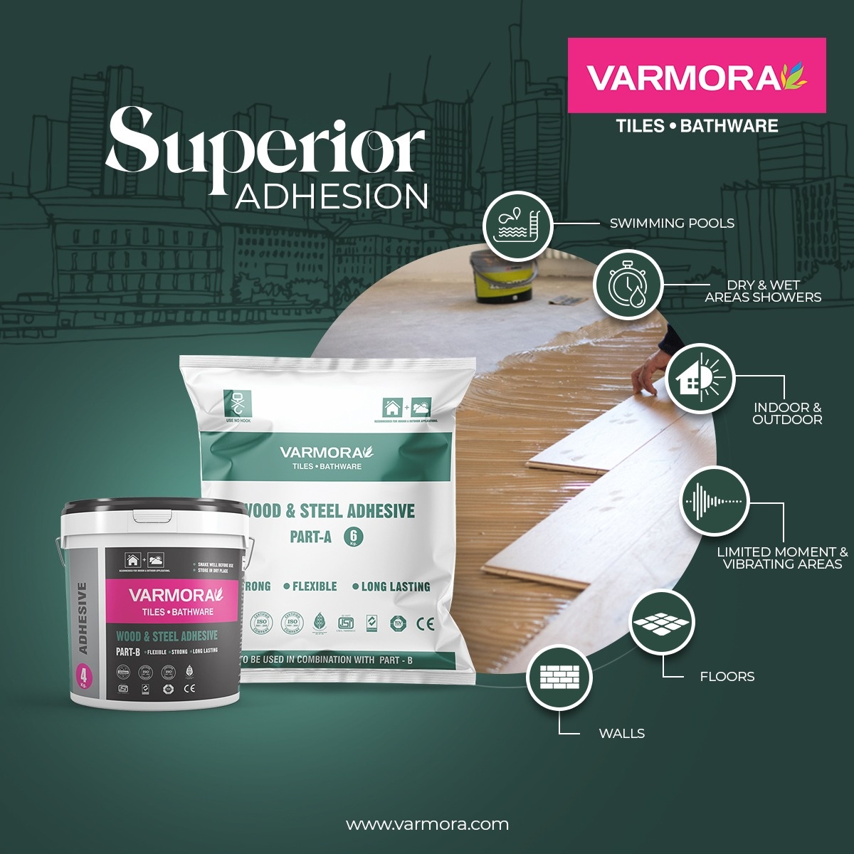 No project is complete without... - Varmora Tiles Bathware | Facebook