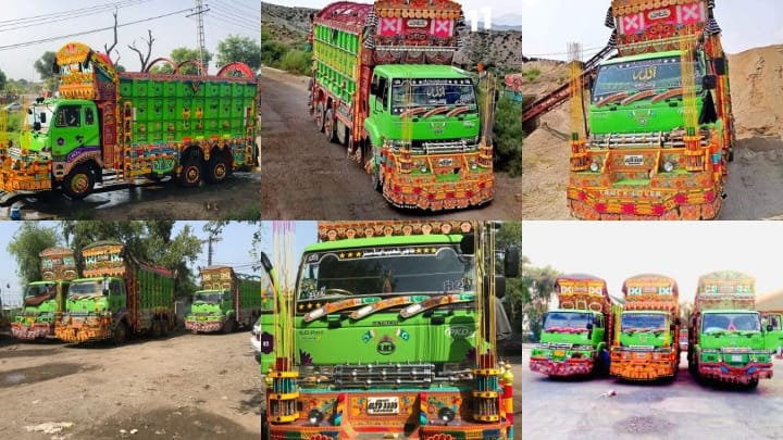 Trucks Of Pakistan - ماشاءاللہ ستارہ روزی خان گڈز ٹرانسپورٹ ..... ♥️ ...