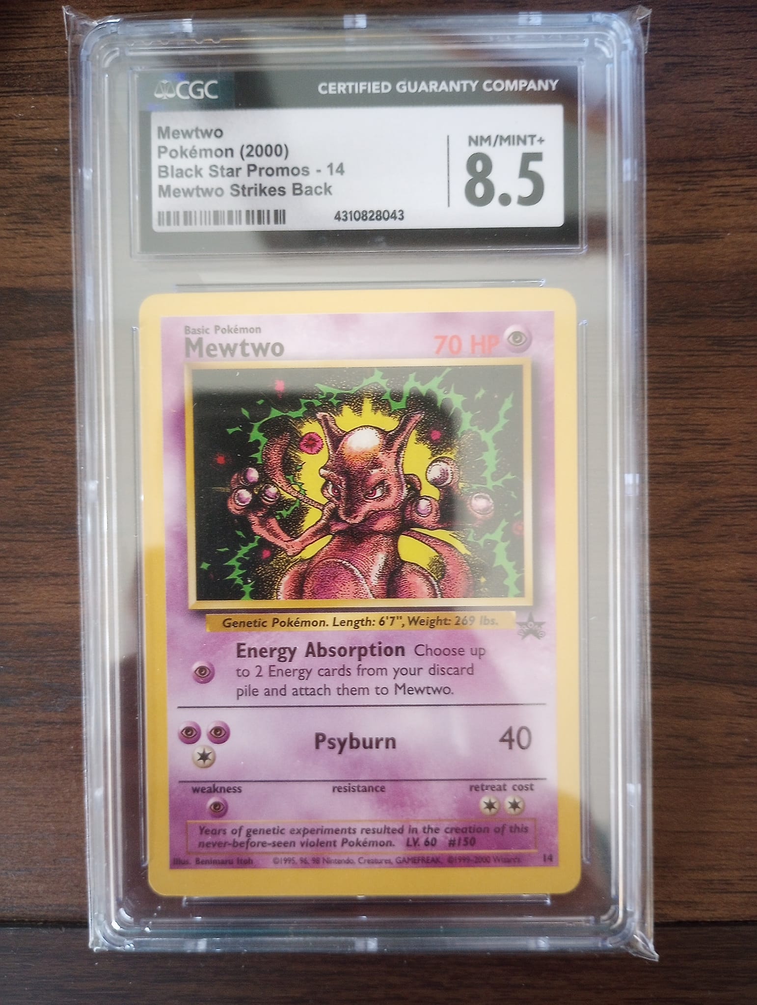 mewtwo pokemon card from movie SEALED WB Black Star Promo Set #3 Psychic Psychic Did anyone else have the