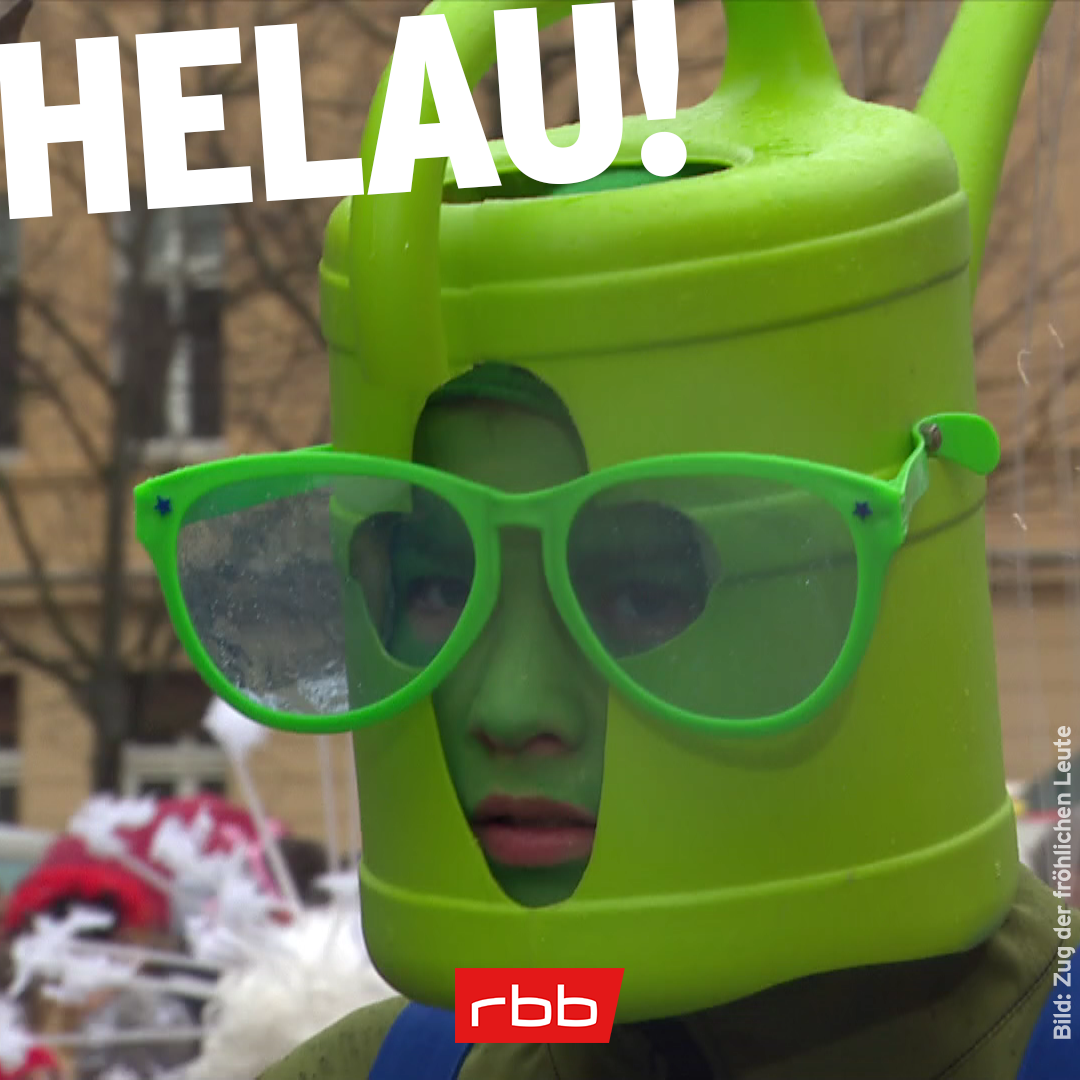 rbb - Es ist wieder soweit: Cottbus ist außer Rand und Band. Feiern Sie auch? Als Gießkanne oder ganz anders? Ab in die Kommentare mit Ihrem Foto. 🥳 ⬇️