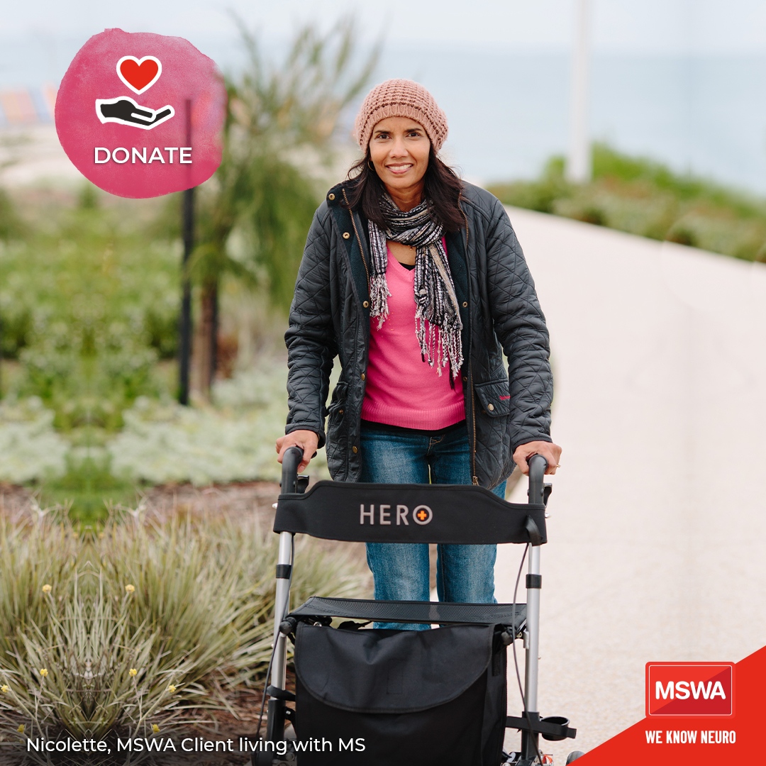 MSWA - 𝐃𝐨𝐢𝐧𝐠 𝐢𝐭 𝐚𝐥𝐨𝐧𝐞 𝐜𝐚𝐧 𝐛𝐞 𝐭𝐨𝐮𝐠𝐡. For Nicolette and her family ...
