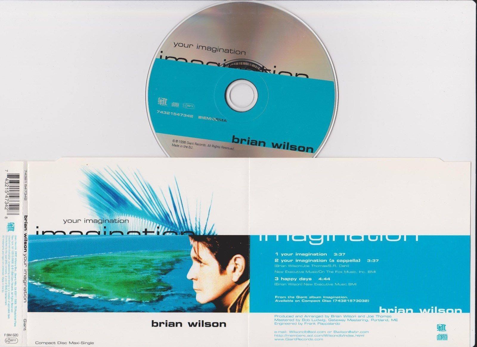 新品、未開封】Brian Wilson/ Imagination レコード Wilson, Brian
