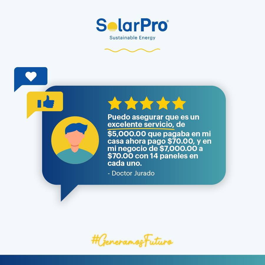 Te compartimos la Experiencia de... - SolarPro Energía Solar | Facebook