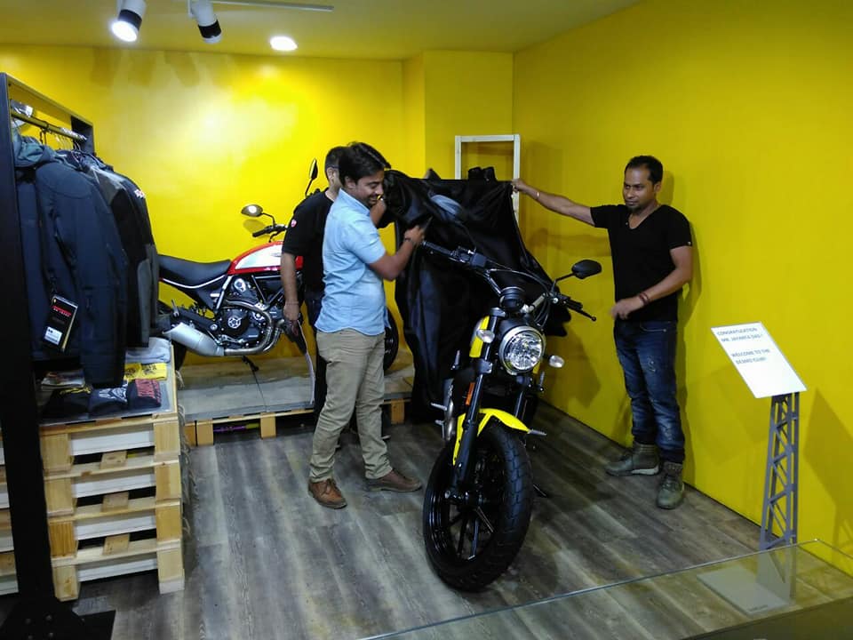 Congratulations to Mr.Jayanta... - Ducati-Mohan Motor Kolkata