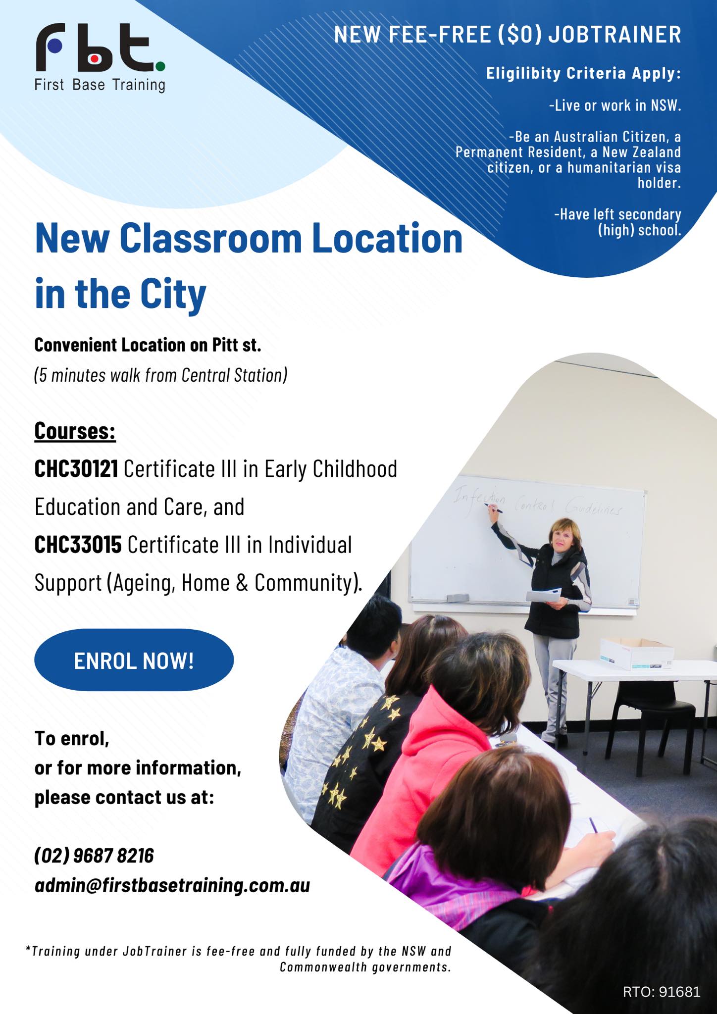 First Base Training - RTO Code: 91681 | Parramatta NSW