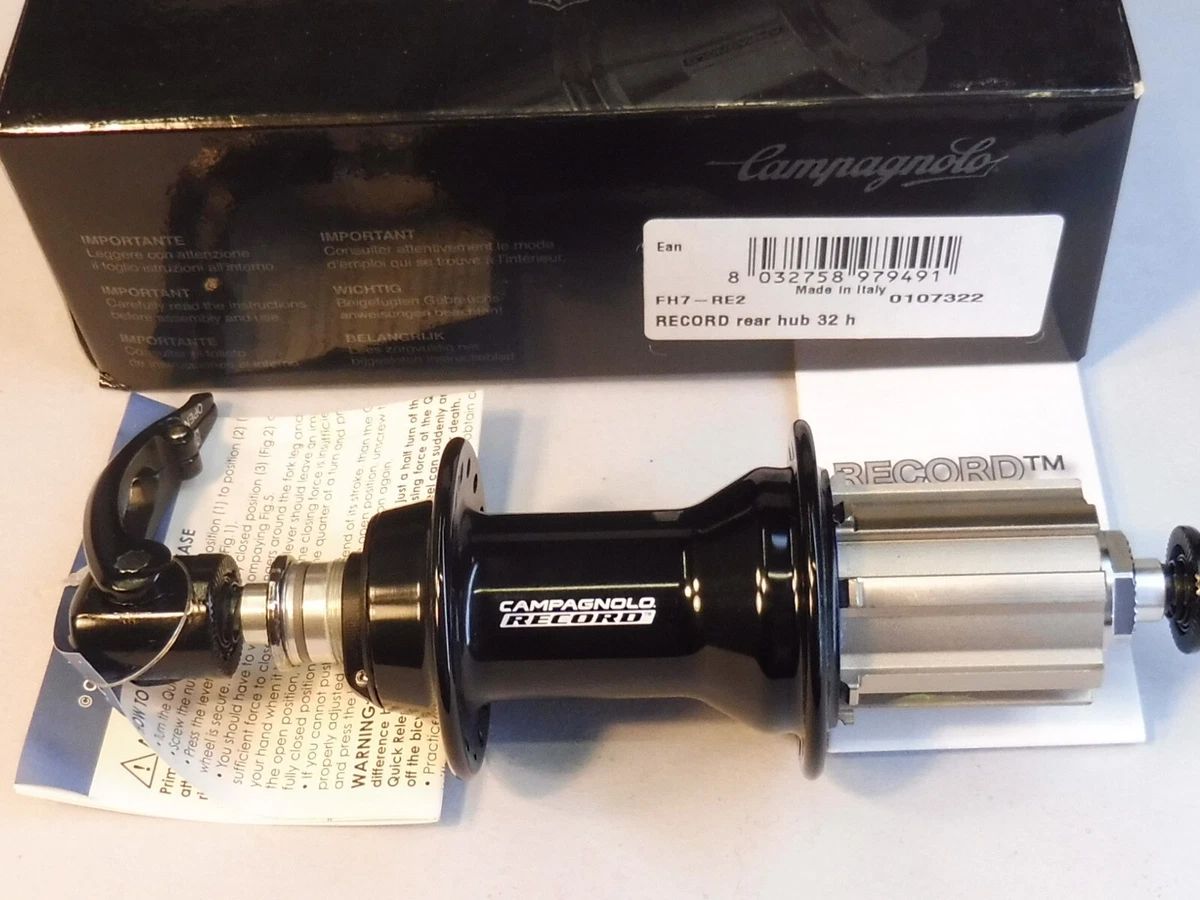 Campagnolo Record large flange hubs for 6 and 7 speed